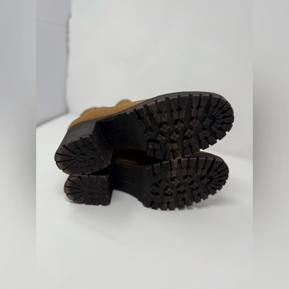 Baretraps Tan Fur Anklet Boots